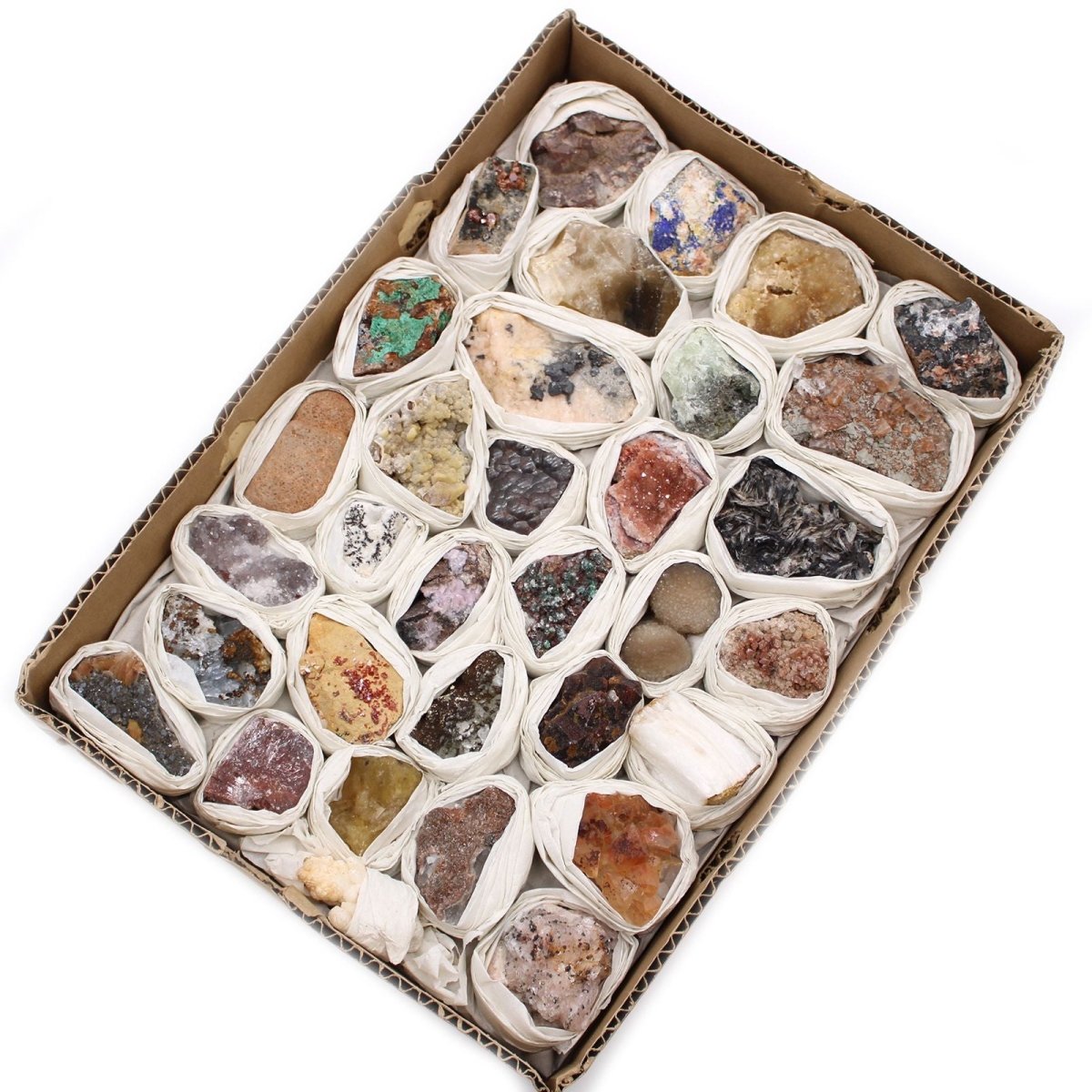 Set Minerali Misti - Circa 24 Pezzi - Aureth