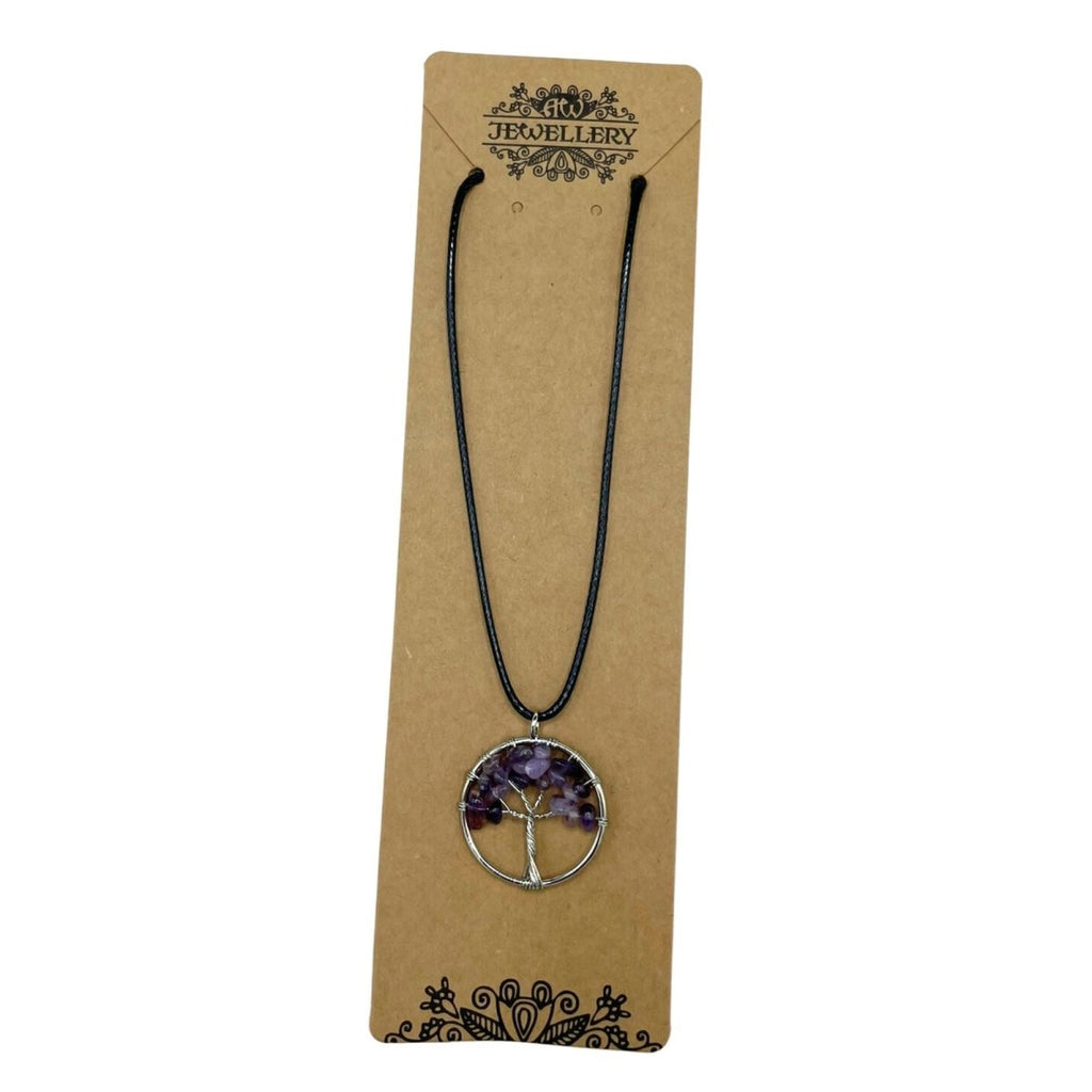 Tree of Life Pendant - Amethyst - Talen