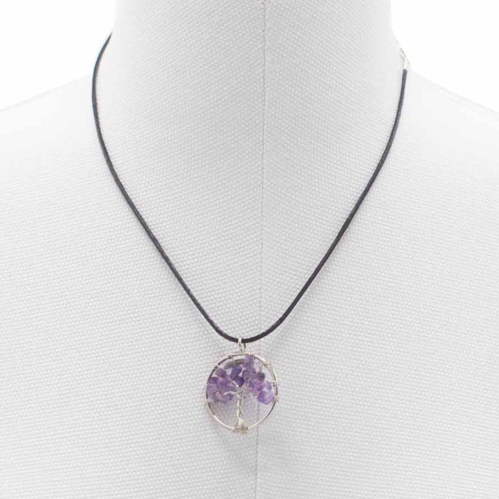 Tree of Life Pendant - Amethyst - Talen