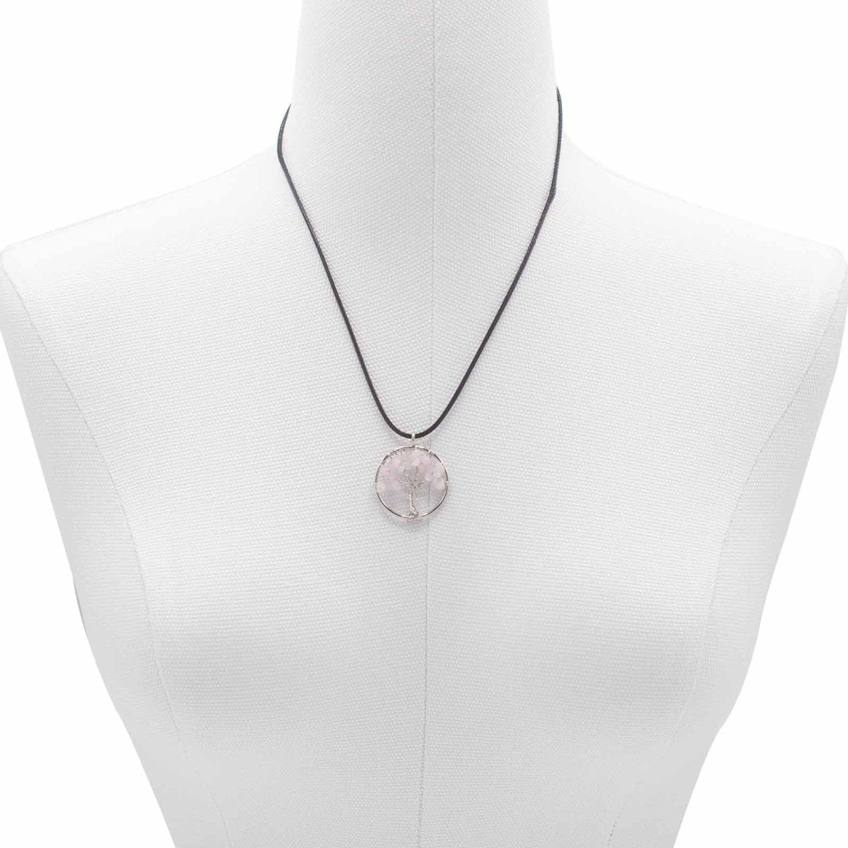 Tree of Life Pendant - Rose Quartz - Talen